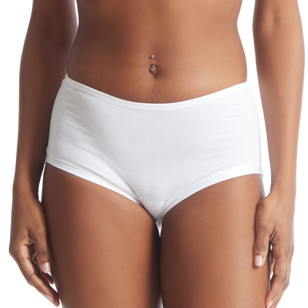 Hanky Panky Women's Playstretch Boyshort Underwear – White, Style 721284